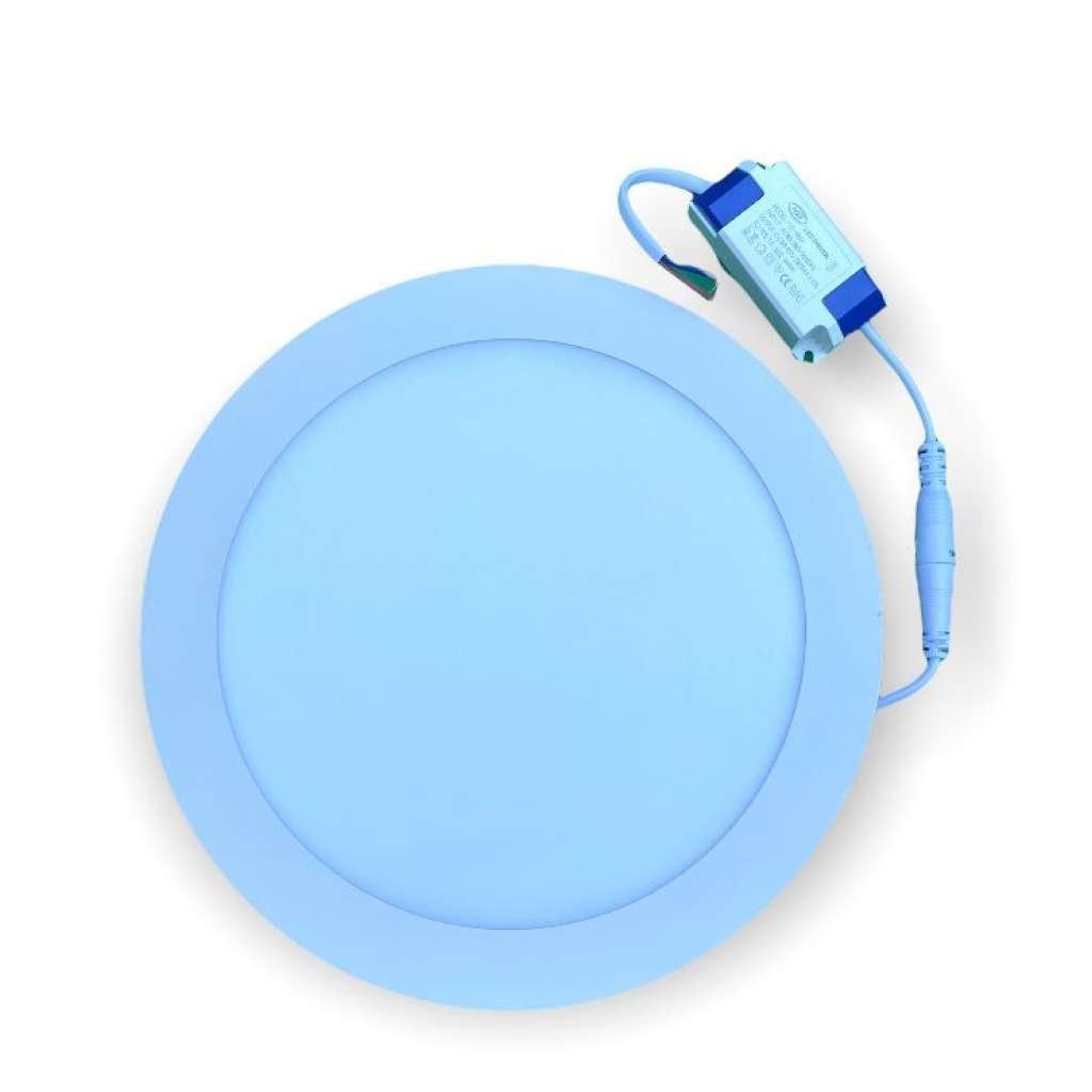 Souvenir Pants Blue Multicolor Silk Twill - View #7