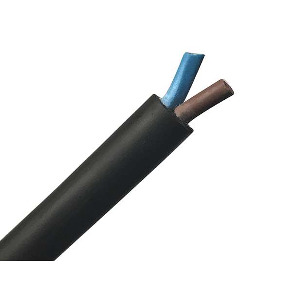 CABLE DE GOMA NEGRO 2x2mm             CABLINUR