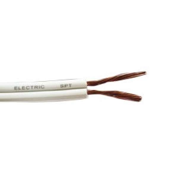 CABLE GEMELO 2x0.75 BLANCO           CABLINUR