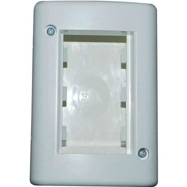 LINEA AVE CAJA EXTERIOR 3 MODULOS BLANCA   CONATEL