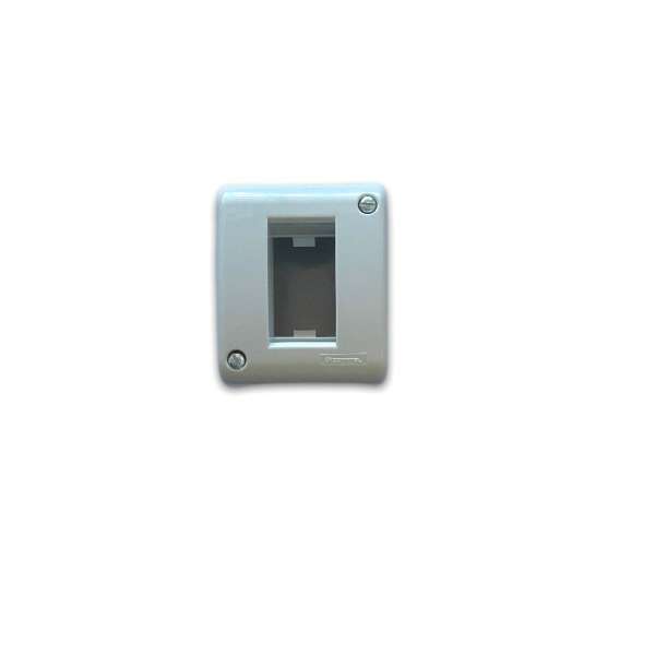 LINEA AVE CAJA EXTERIOR 1 MODULO   GRIS    CONATEL