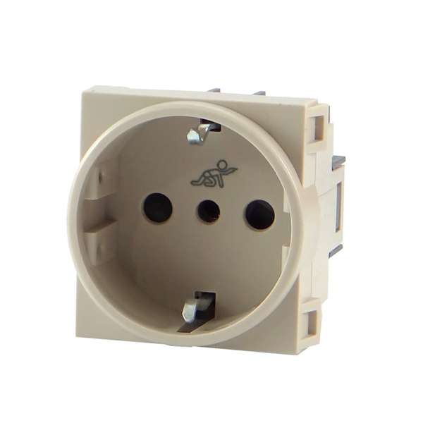 LINEA VISIONE MODULO SCHUKO MARFIL         CONATEL