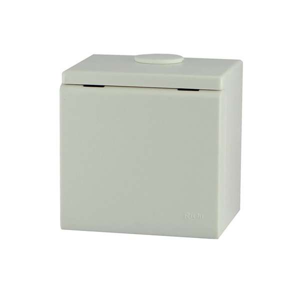 LINEA RICHI CAJA C/TAPA RIGIDA IP 44 2 MOD BLANCO