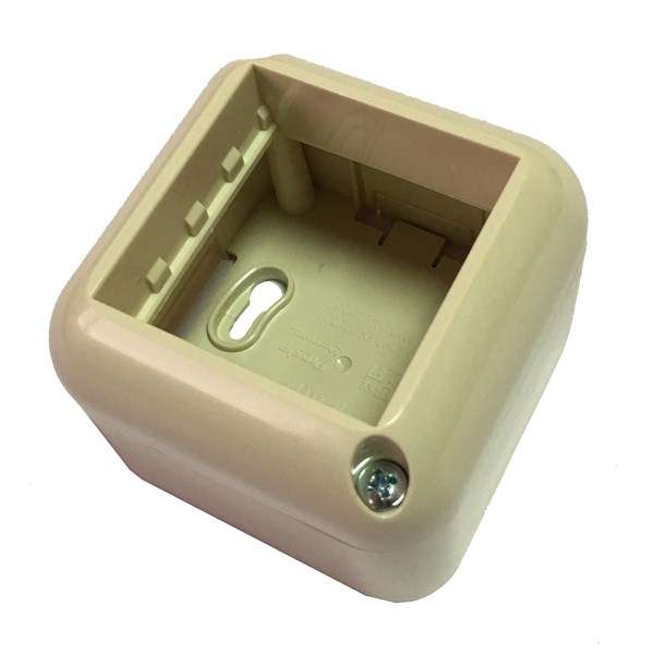 LINEA PRESTA CAJA EXTERIOR 2 MODULO MARFIL CONATEL