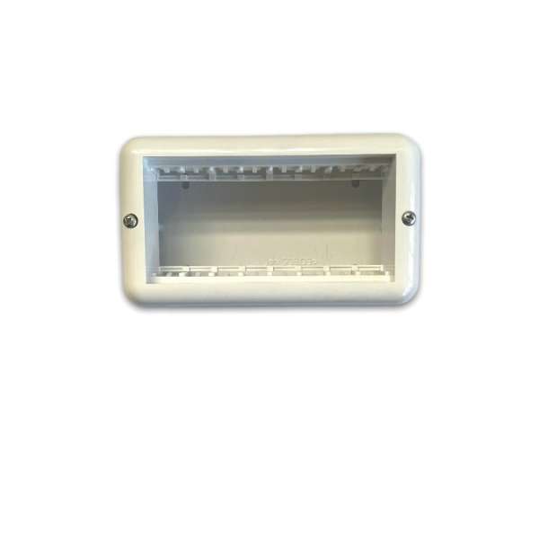LINEA PRESTA CAJA EXTERIOR 4 MODULOS BLANCA