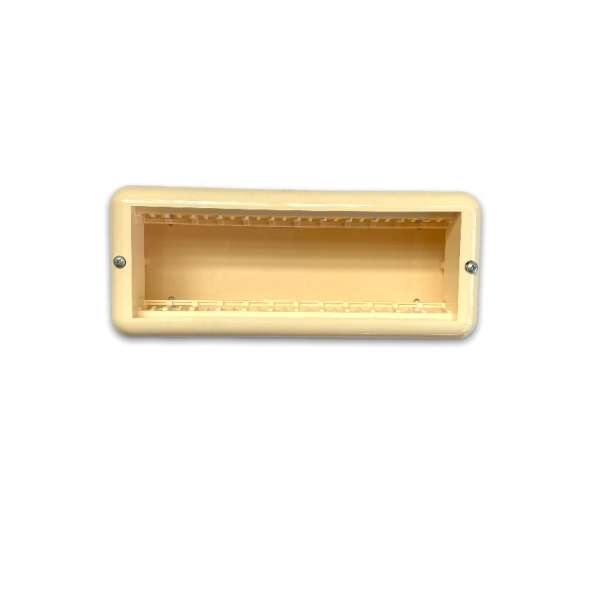 LINEA PRESTA CAJA EXTERIOR 6 MODULOS MARFIL