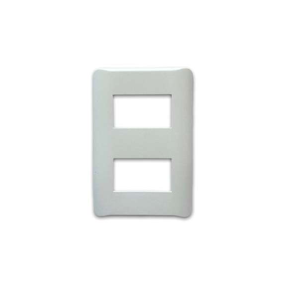 LINEA RICHI PLAQUETA 2 MOD C/BASTIDOR BLANCO