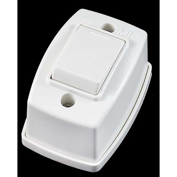 INTERRUPTOR EXT BIPOLAR C/ROSETA               MIG