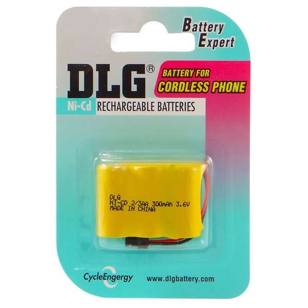 PILA P/INALAM 3 PILAS CORTA 3.6V 300mha DLG