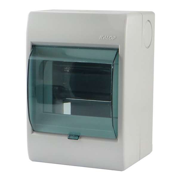 TABLERO EXT 4 MOD PUERTA TRANSPARENTE        KALOP