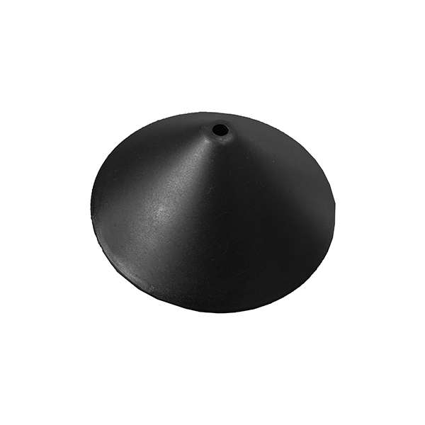 FLORON CONICO P/COLGANTE NEGRO