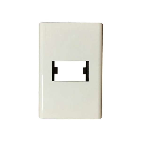 LINEA DUOMO MARFIL PLAQ 1 MODULO           CONATEL