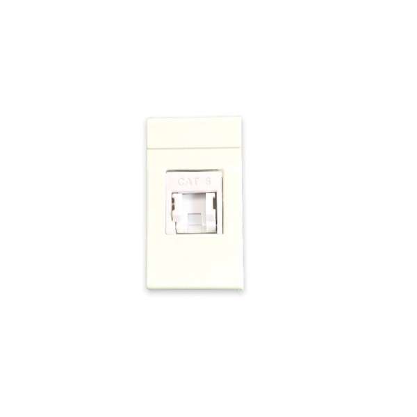 LINEA DUOMO BIANCO MODULO TOMA RJ45        CONATEL