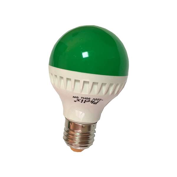 LAMPARA GLOBO DE LED 5w VERDE               PHELIX