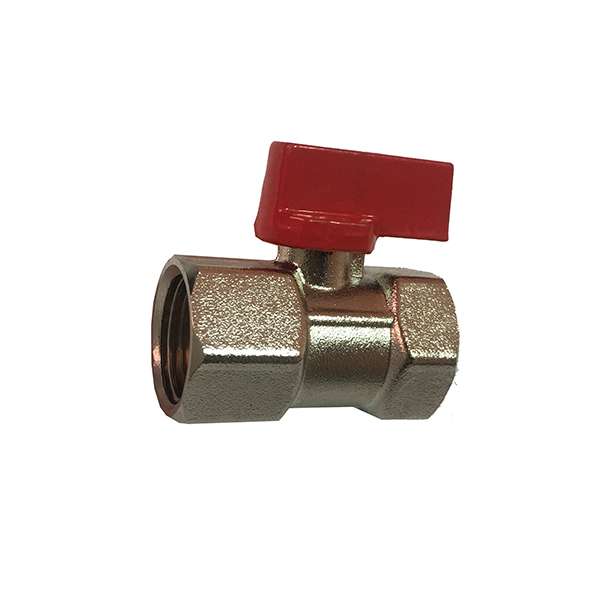 LLAVE PASO ESFERICA 1/2" MINI HEMBRA - HEMBRA