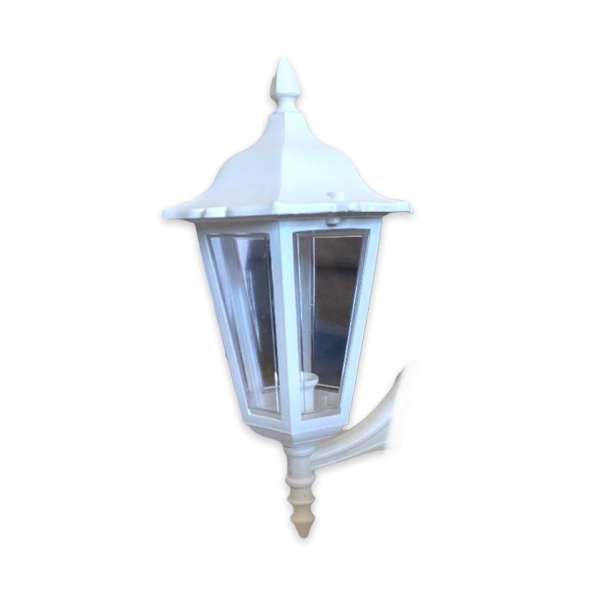 FAROL PLASTICO BLANCO Nº7 PARED ABAJO       FUPESA