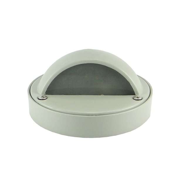 TORTUGA ALUMINIO PARPADO GRIS 9 LED 0.9w IP44