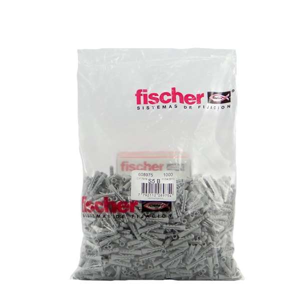 TACOS FISCHER Nº 5 BOLSA 1000 UNIDADES