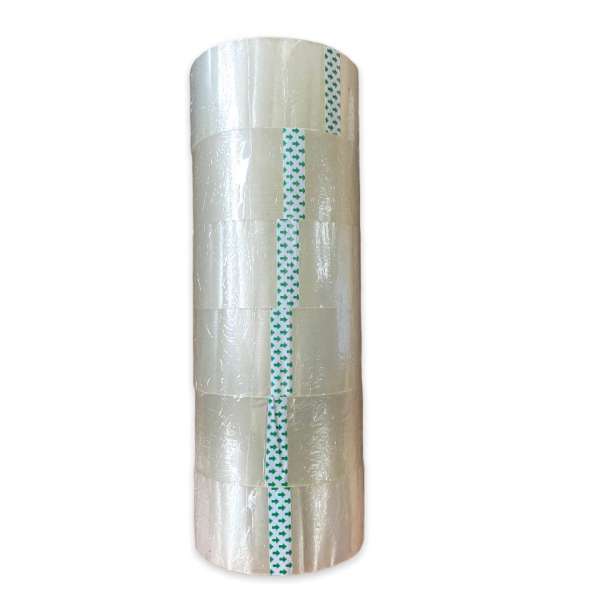 CINTA DE EMPAQUE TRANSPARENTE ROLLO 50mts