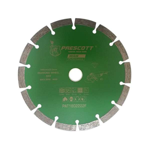 DISCO DIAMANTADO 7" 180mm "SEGMENTADO"    PRESCOTT