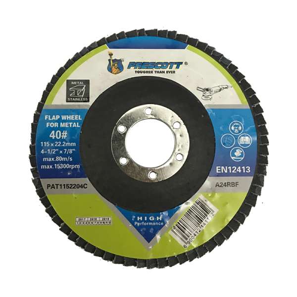 DISCO FLAP PARA AMOLADORA 115mm GRANO 60