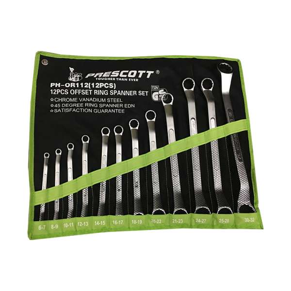JUEGO LLAVE ESTRIADA 12 PZAS 6-32mm       PRESCOTT