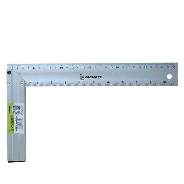 ESCUADRA DE ALUMINIO 30cm                 PRESCOTT