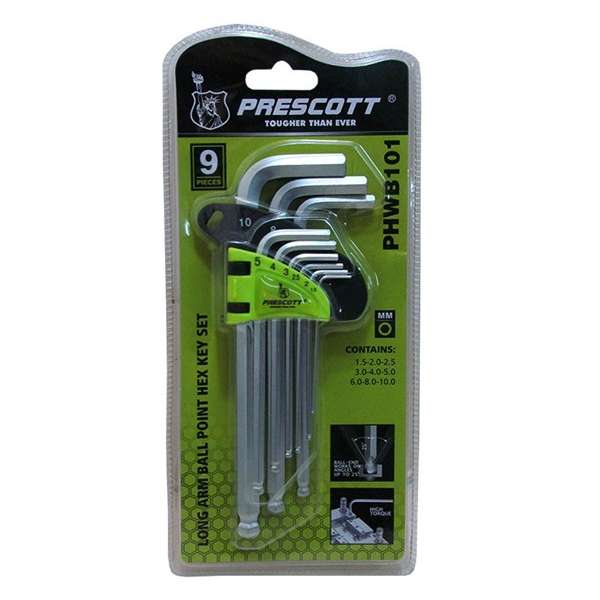 JUEGO DE LLAVE ALLEN BOLA                 PRESCOTT