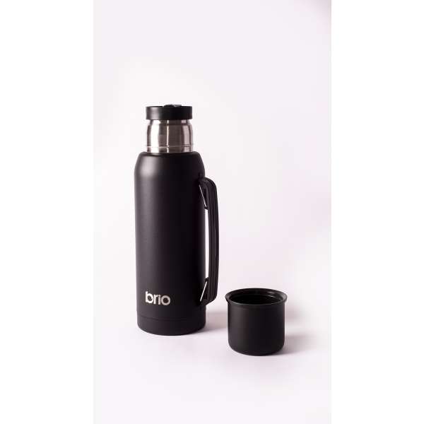 TERMO BRIO PICO CEBADOR 1 LT NEGRO