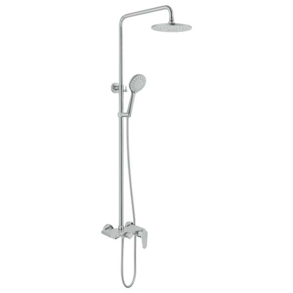 BARRAL DUCHA COMPLETO C/MONOCOMANDO  NIKEL GT703