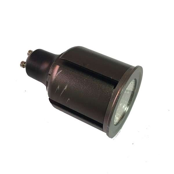 LAMPARA DICROICA MR16 1 LED 7w FRIA ALUM   ( NAF )