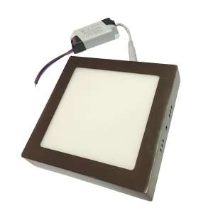 PLAFON DE LED CUADRADO EXT 18w FRIO NK     ( NAF )