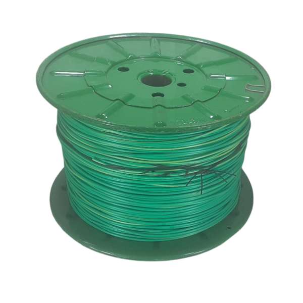 CABLE MULTIFILAR TIERRA 1mm BOBINA X 500 CABLINUR