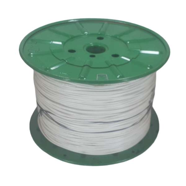 CABLE MULTIFILAR 1mm BOBINA X 500 BLANCO CABLINUR