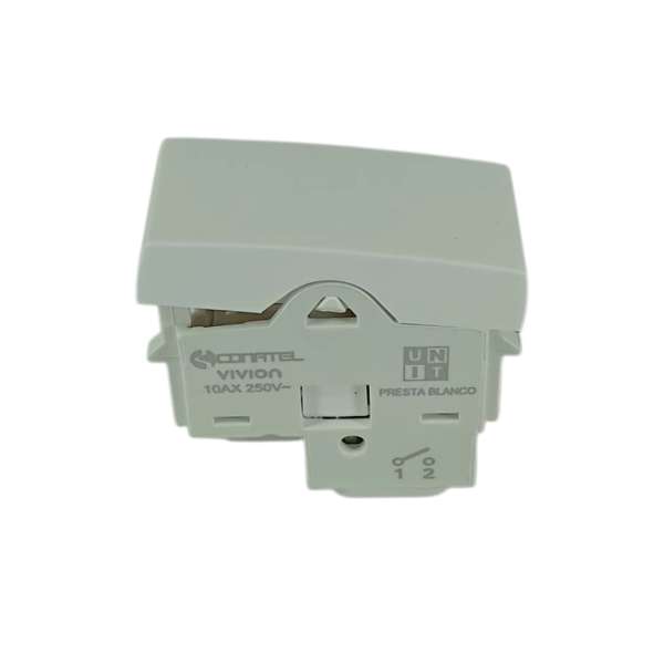 LINEA PRESTA MODULO UNIPOLAR BLANCO        CONATEL