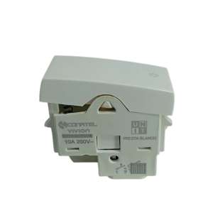 LINEA PRESTA MODULO PULSADOR DE LUZ BLANCO CONATEL