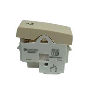 LINEA PRESTA MODULO PULSADOR DE LUZ MARFIL CONATEL