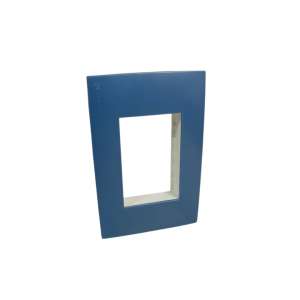 LINEA PRESTA PLAQ 3 MODULOS AZUL PIEDRA    CONATEL