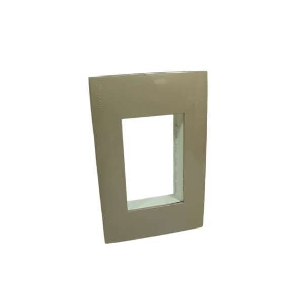 LINEA PRESTA PLAQ 3 MODULOS BEIGE          CONATEL