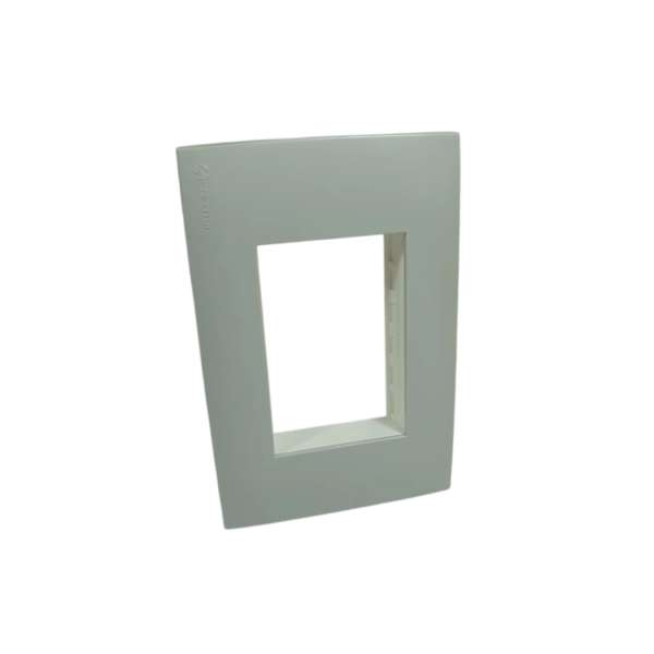LINEA PRESTA PLAQ 3 MODULOS GRIS CLARO     CONATEL