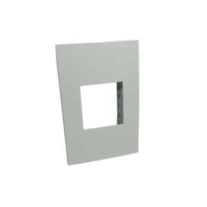 LINEA PRESTA PRO PLAQ 1 MODULO DOBLE BLANCA
