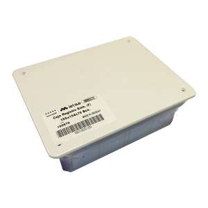 CAJA PLASTICA TIPO REGISTRO EMB 113x96x70  BLANCA