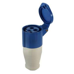 FICHA 16 AMP INDUSTRIAL HEMBRA 2P+T AZUL   GERALEX