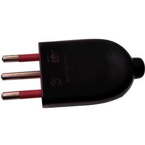 FICHA POLARIZ L.MODULAR NEGRA Y ROJA     CONTACTUM