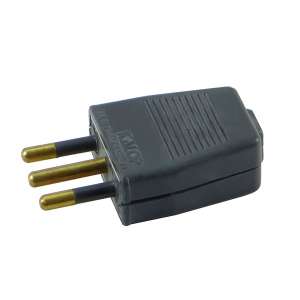 FICHA POLARIZ L.MODULAR NEGRA COMPACT        KALOP