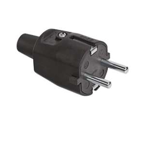 FICHA SCHUCKO SALIDA NORMAL GOMA NEGRA   CONTACTUM