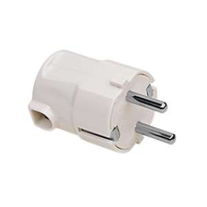 FICHA SCHUCKO SALIDA LATERAL 90º BLANCA  CONTACTUM