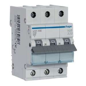 INTERR TERMICO 32 AMP III          HAGER FRANCIA