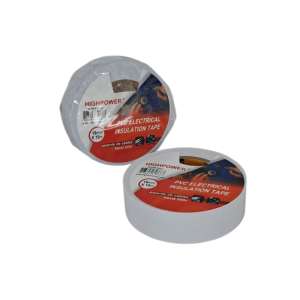 CINTA AISLADORA  BLANCA 19MMX X10 MTS