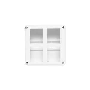 LINEA ATENEA CAJA EXTERIOR 8 MODULOS BLANCO
